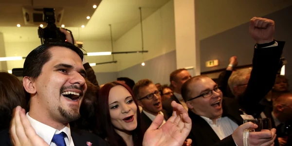 AfD sarbatoreste in Baden Wurttemberg 13 martie alegeri  Foto AP