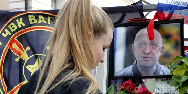 Memorial pentru Prigojin FOTO EPA EFE jpg