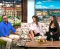 Nicoleta Luciu și Iuliana Luciu la Cătălin Măruță la Pro TV. FOTO: captură de ecran