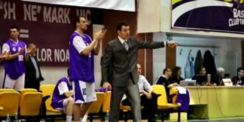 Antrenorul sârb a pregătit sezonul trecut pe BC Timişoara (FOTO debanat.ro)