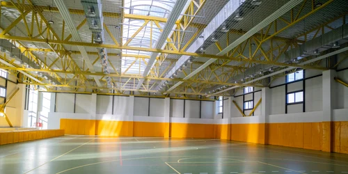 Sala de sport de la Școala Generală nr.25 FOTO PMT