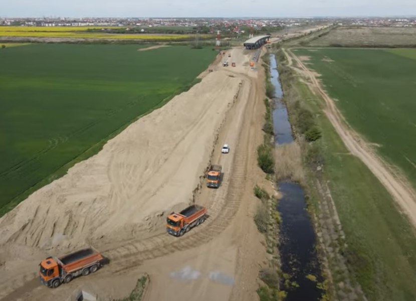 Imaginile care arată ce șanse sunt ca centura Timișoara-Sud să fie gata la vară VIDEO
