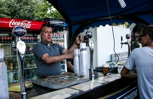 Sărbătoarea berii la Timişoara FOTO C.Duma