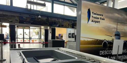 Control de securitate pe Aeroportul Timișoara FOTO AIT