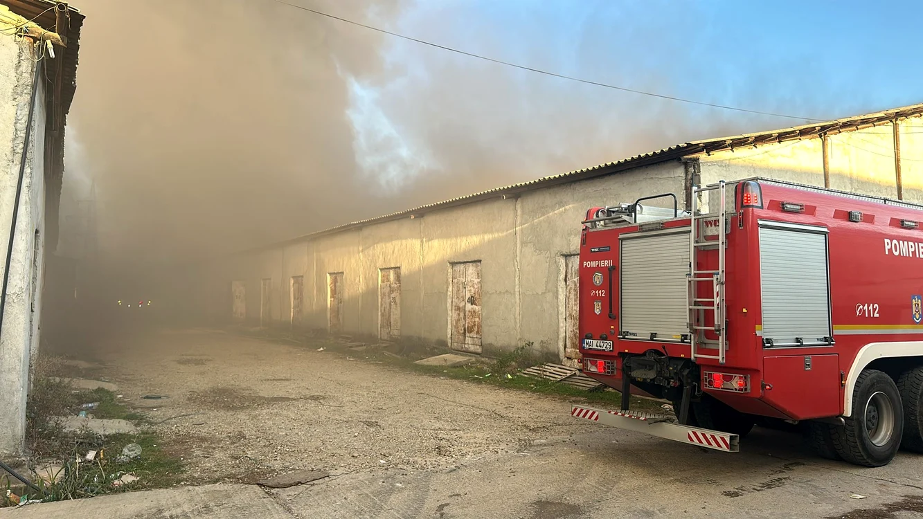Scena de la incendiu