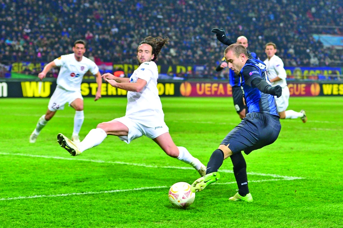 Palacio e golgheterul lui Inter