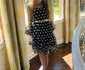 Irina Columbeanu și a accesorizat ținuta cu un dres plasă, semn că începe să urmeze tendințele în modă jpeg