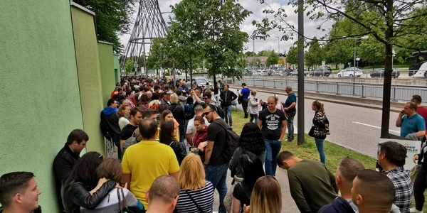 Vot în diaspora - alegeri europarlamentare referendum scrutin 26 mai 2019 în Munchen Germania Sursa Rareş Curatu
