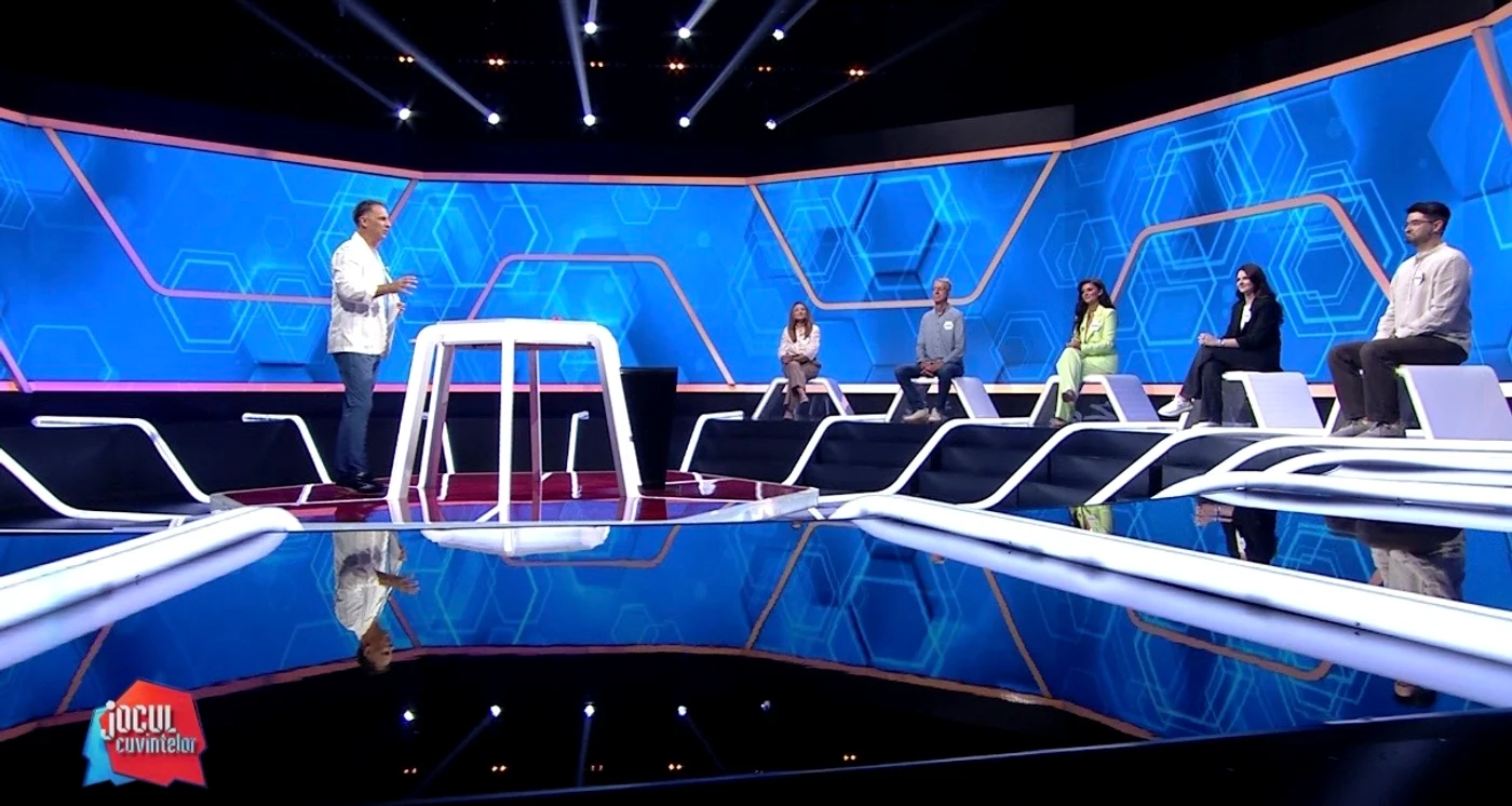 Dan Negru prezintă Jocul cuvintelor de 4 ani foto: Kanal D