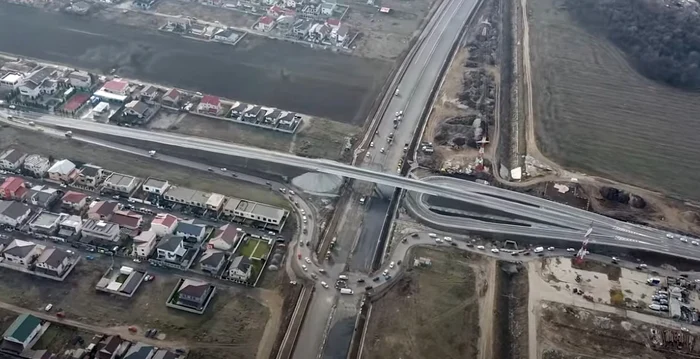 Autostrada A0: FOTO: captură video
