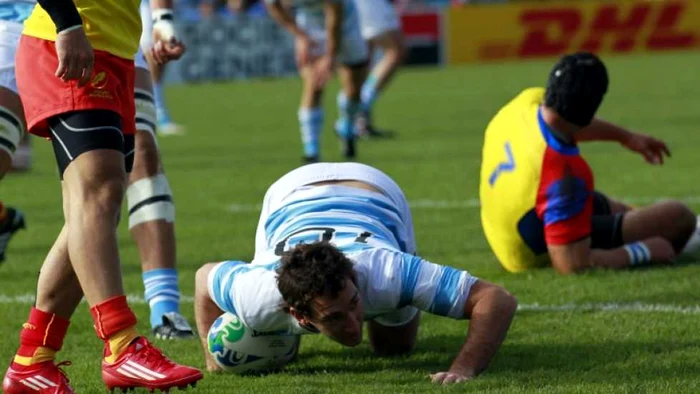 CUPA MONDIALĂ DE RUGBY: România - Argentina * Foto: Reuters