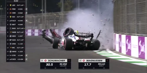 Accident F1 - Twitter