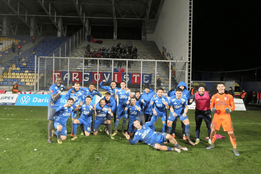 Chindia Târgovişte a câștigat meciul din deplasare cu Petrolul Ploieşti (2-1), în Superligă