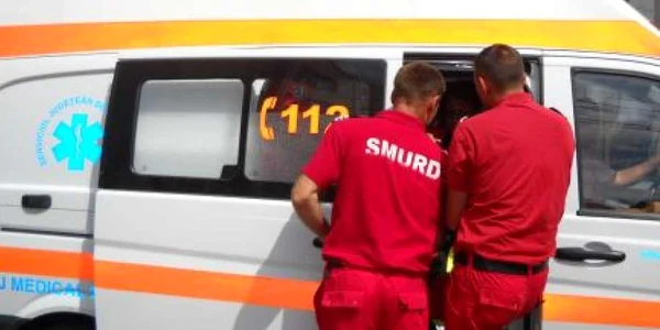 Șoferul a ajuns în stare gravă la spital Foto: Arhivă 