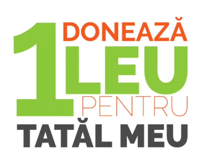 doneaza un leu pentru tatal meu