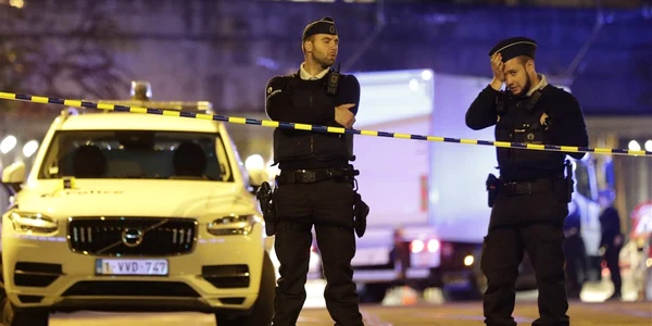 politisti injunghiati la bruxelles 10 noiembrie 2022 posibil atac terorist Foto EPA EFE jpg