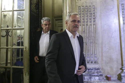 Liviu Dragnea si Mihai Tudose FOTO Inquam Photos / Octav Ganea