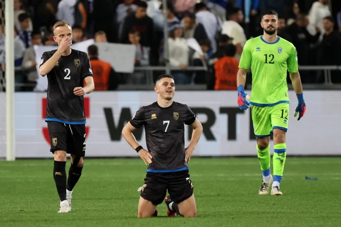 Kosovo, debut cu dreptul în preliminariile Euro 2024. Foto AFP