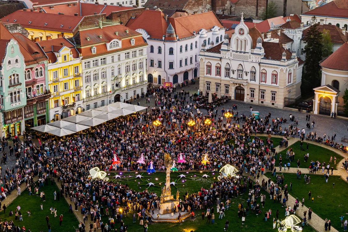 Orașul Timișoara, sesemnat „Destinația Anului 2026” FOTO: FB/Dominic Fritz