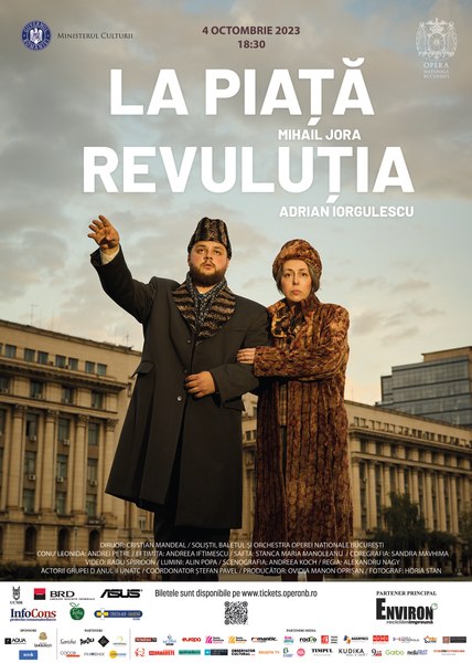  „La Piață. Revuluția”, „La Traviata”, „Don Quijote” și „Faust”, primele titluri pe scena ONB în luna octombrie