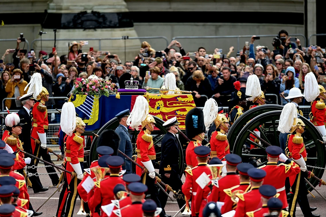 Funeraliile de stat ale reginei Elisabeta a II-a, în Londra. FOTO Inquam Photos / Eduard Vînătoru