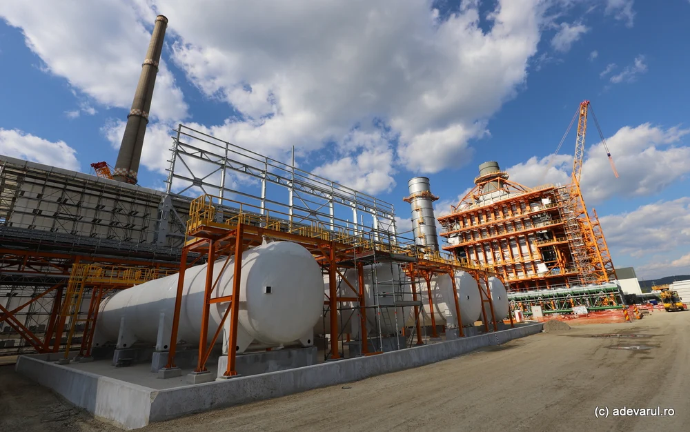 Noua termocentrală Mintia, construită în trei ani. Investiția de 1,7 GW aduce aproape 1.000 de locuri de muncă