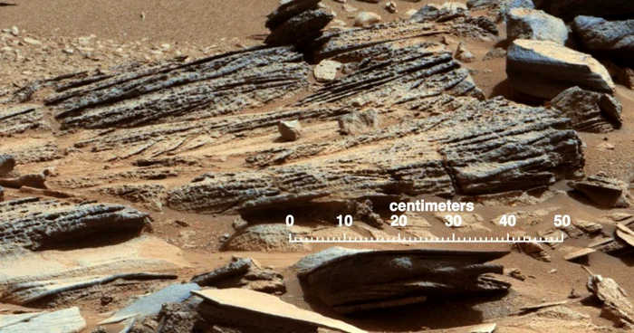 Curiosity de la NASA a descoperit semne de viaţă pe Marte FOTO NASA