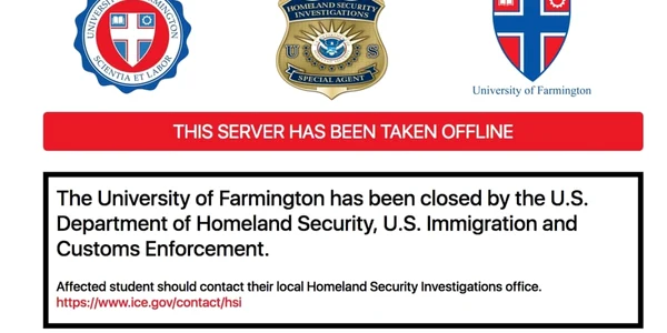 Universitate falsa Farmigton/DHS