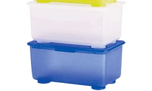 Cutii cu capac, 3 bucăţi,  culori diferite, la IKEA jpeg