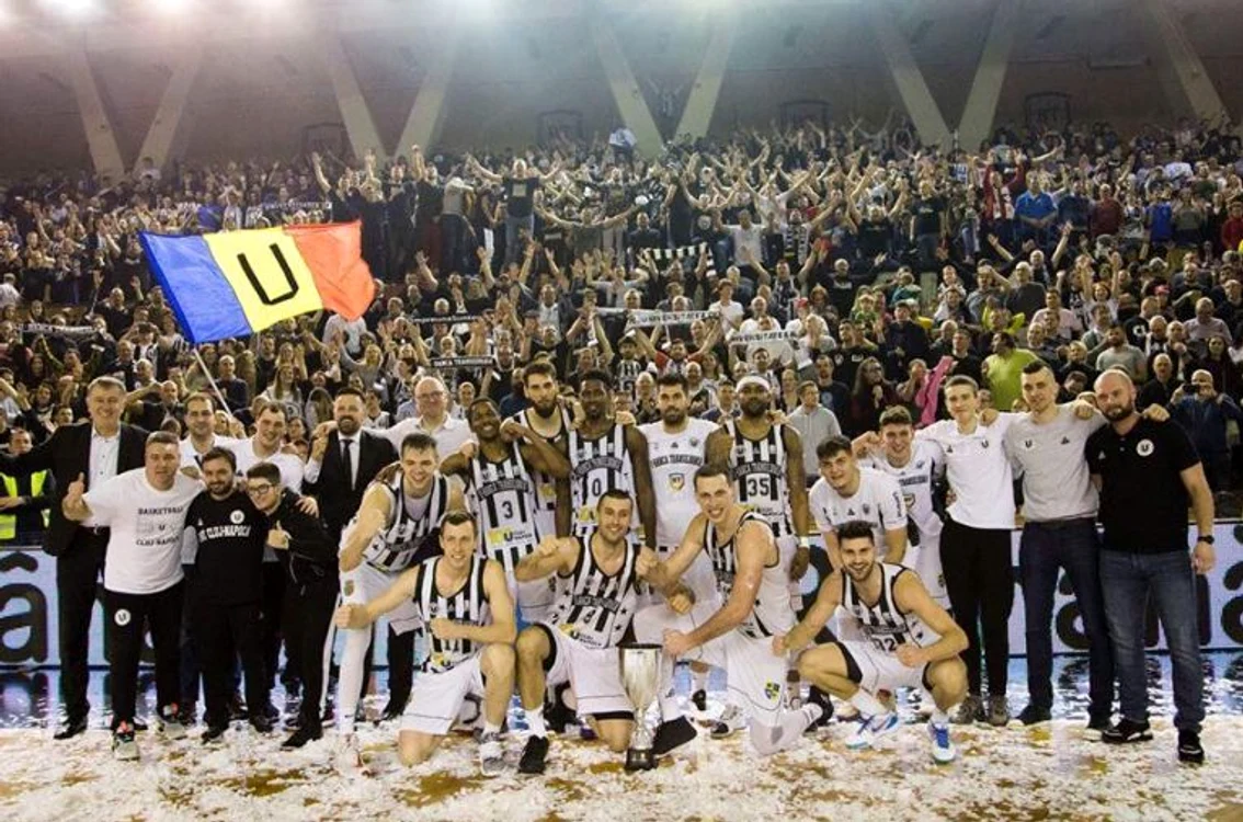 
    Universitatea Cluj a cucerit Cupa României la baschet  