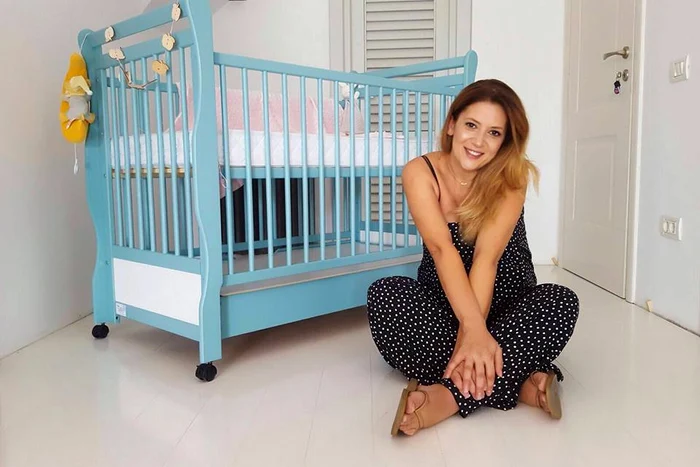 Amalia a ales un pătuţ de 650 de lei pentru micuţa sa