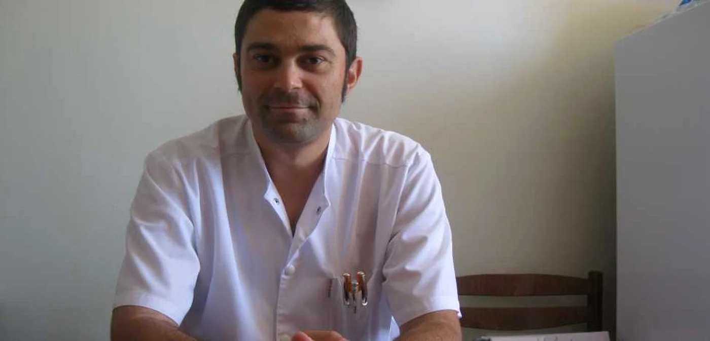 Dr. Cosmin Boldeanu, şeful Secţiei Oncologie. FOTO: NICOLETA BUTNARU
