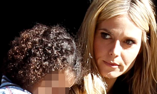 Heidi Klum, alături de  Johan, spune că ia toate  măsurile necesare ca micuţii  să nu se îmbolnăvească  jpeg