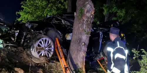 Accident Medgidia foto ISU Dobrogea