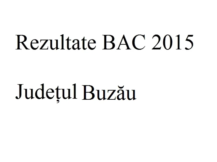 
    Edu.ro Rezultate Bacalaureat 2015 Buzăufoto: click.ro  