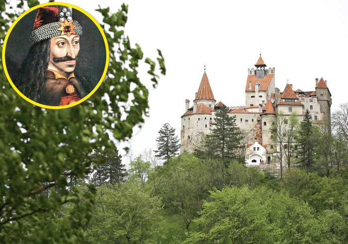 
    Legendele au  legat numele lui  Vlad Ţepeș de  castelul Bran  