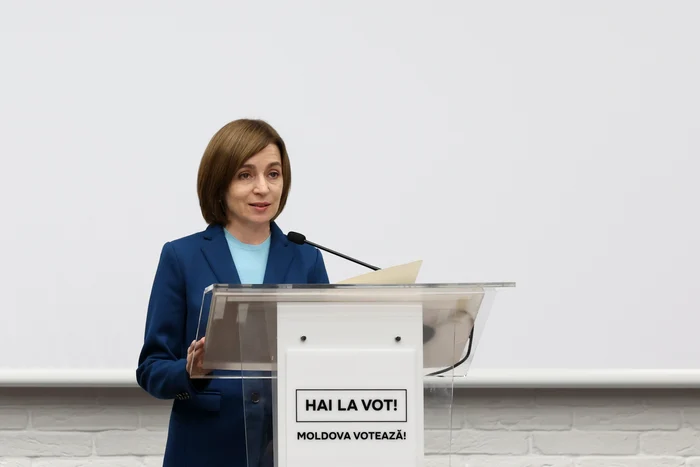 Maia Sandu îndeamnă moldovenii cu cetățenie română să participe la vot. FOTO: Facebook