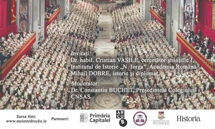Colocviile CNSAS: „Statul comunist și catolicii din România în perioada Conciliului Vatican II (1962-1965)”