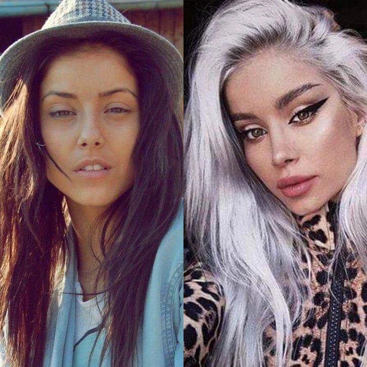 Alina Ceușa s-a schimbat radical