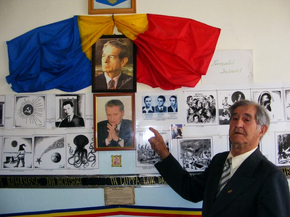 Fostul deţinut politic Dumitru Dragomir FOTO Corina Macavei