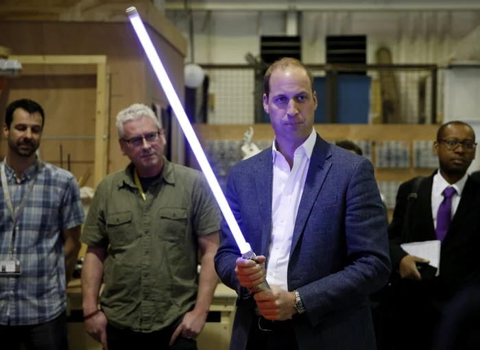 Star Wars Printul Harry şi Prinţul William FOTO Getty images