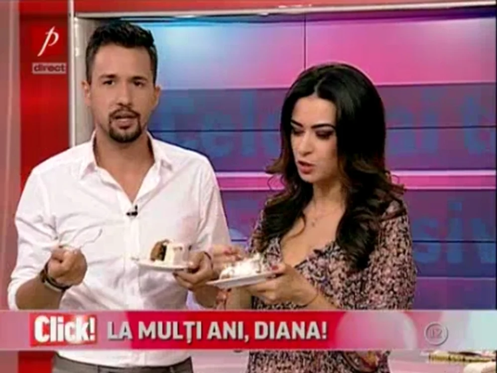 
    Alex Constantin şi Diana Bart au gustat din tort pentru a prinde puteri înainte de cele mai tari subiecte mondene  