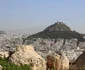 Atena - Grecia văzută de pe Acropole - în fundal Dealul Lycabettus de 277 m - cel mai înalt punct de observaţie Foto Daciana Stoica