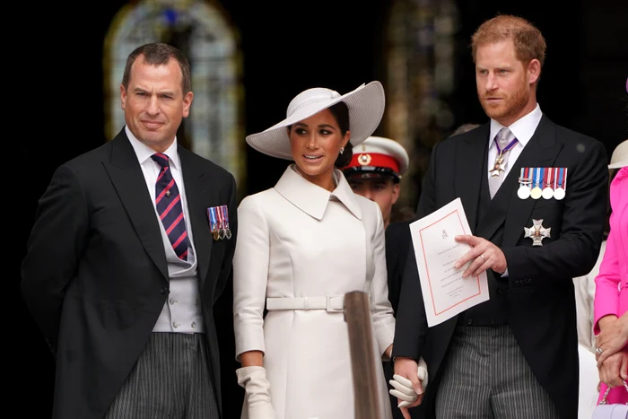 Peter Phillips, Meghan Markle, Prințul Harry Foto Profimedia