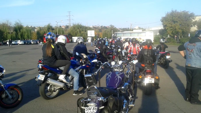 Motociclişti din Transilvania au luat startul la marş
