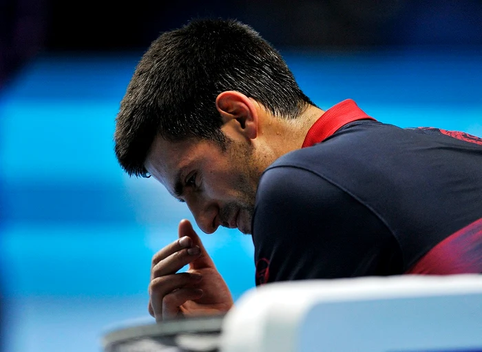 Djokovic a avut mari probleme la ochiul drept