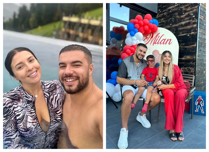 Daniela, Milan și Culiță / Foto: Colaj Facebook