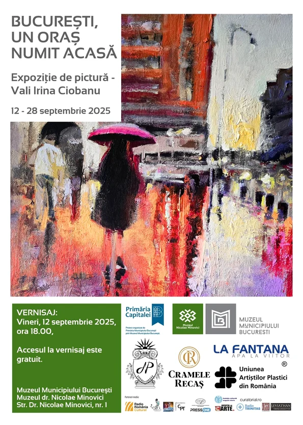 „București, un oraș numit acasă”, o nouă expoziție la Muzeul Nicolae Minovici