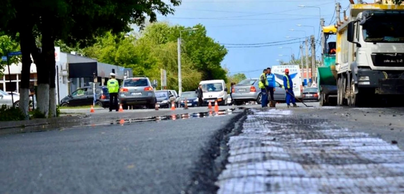 Continuă lucrările de modernizare la Călăraşi FOTO Adevărul