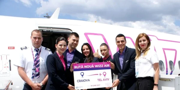Compania Wizz Air a lansat pe 19 iunie o nouă rută